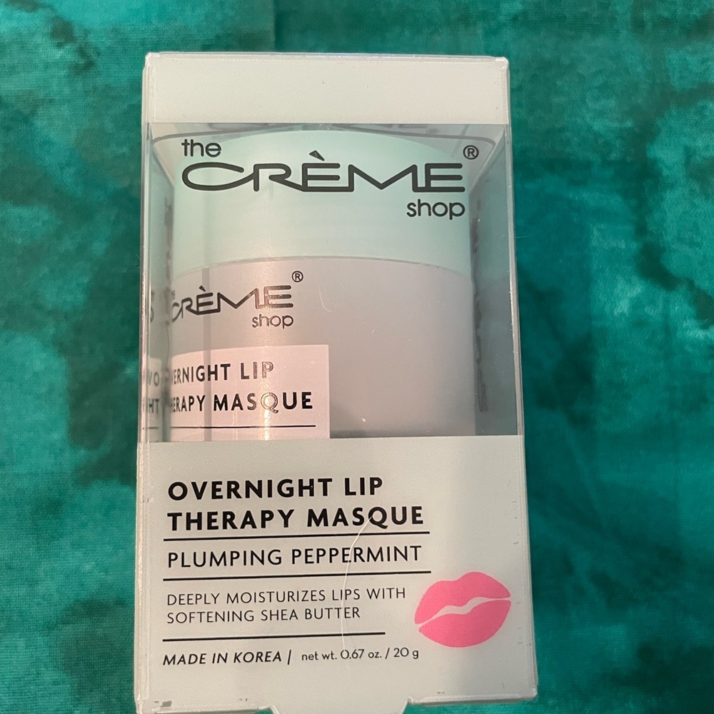 The Crème Shop Plumping Peppermint Lip Masque